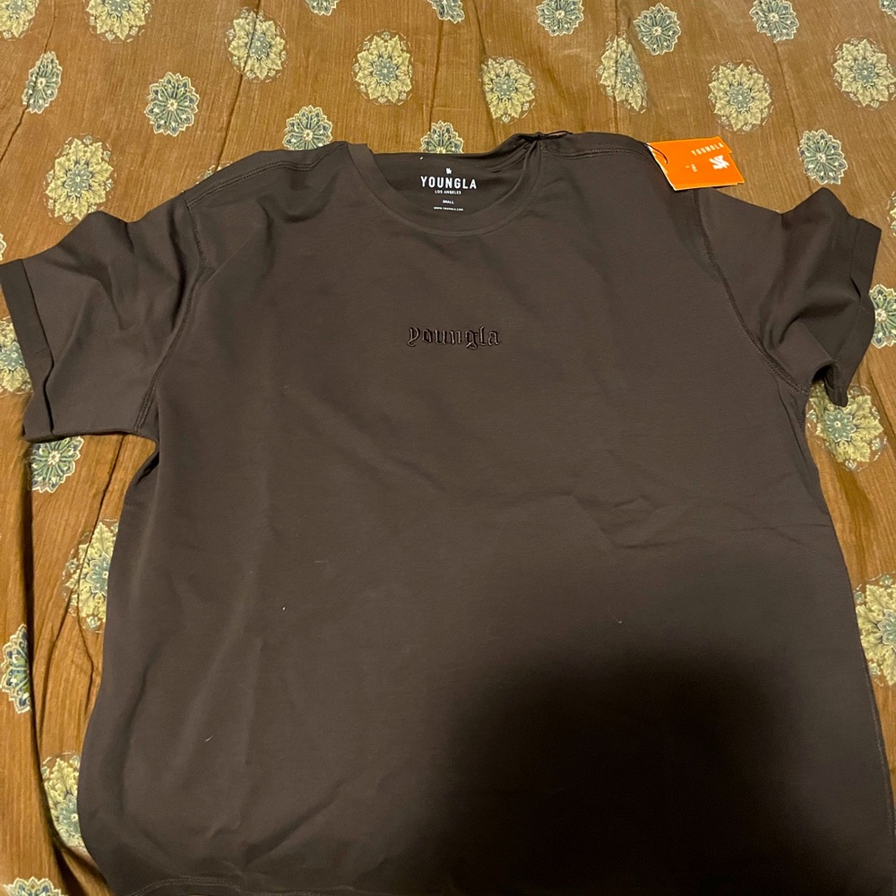 Small Brown unisex youngla tee